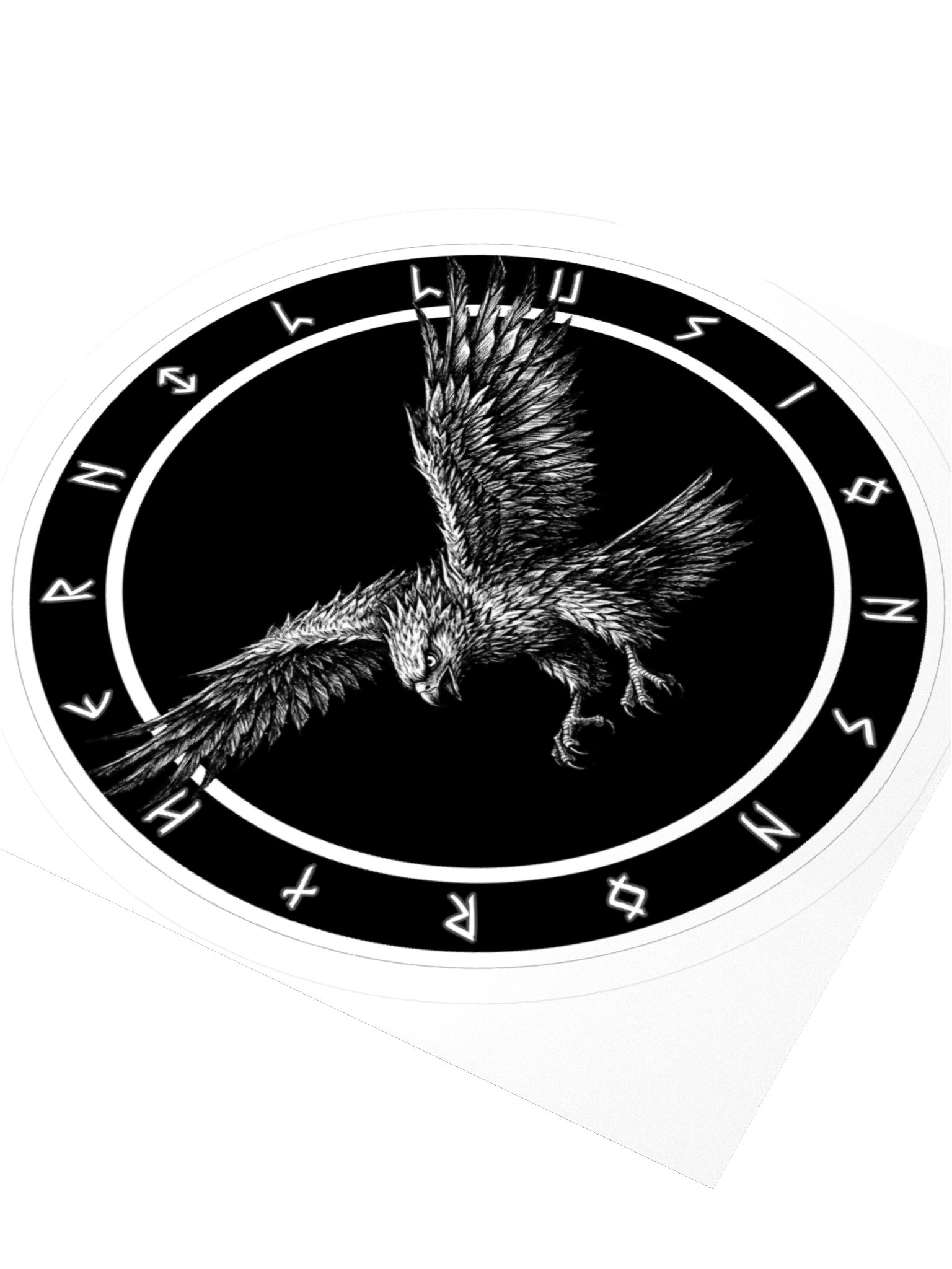 NORTHERN ILLUSIONS - Veðrfölnir Vinyl Sticker product image (8)