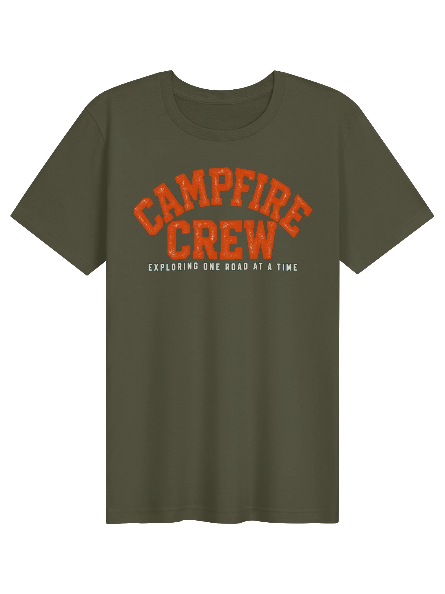 Campfire Crew Tee | Olive Green product image (1)