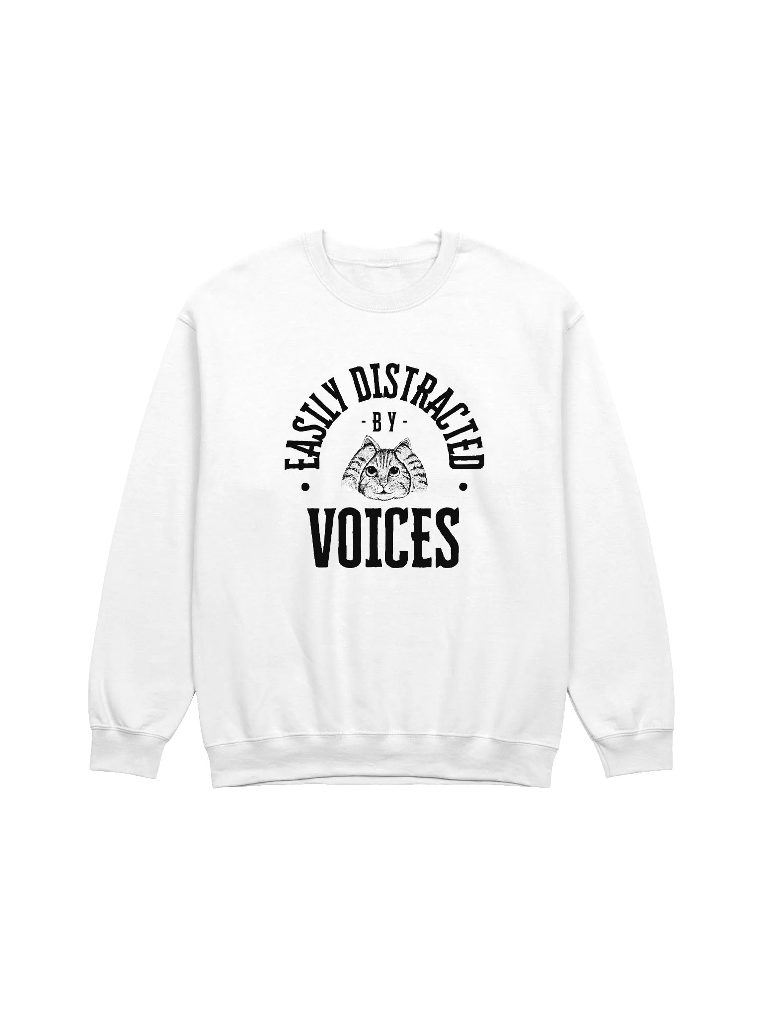 Easily Distracted by Voices Sweatshirt product image (1)