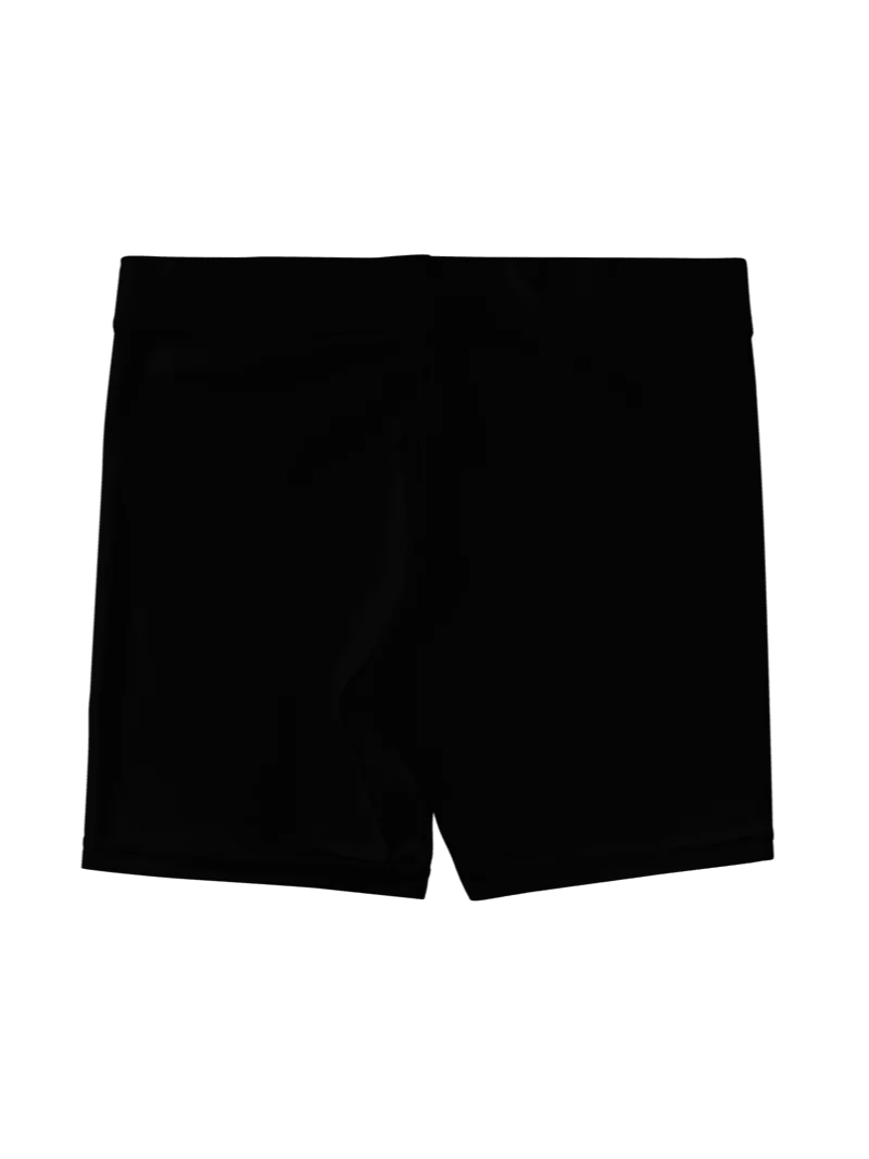 Women's Activewear - Slip Shorts Black - Printed Gold Logo product image (2)