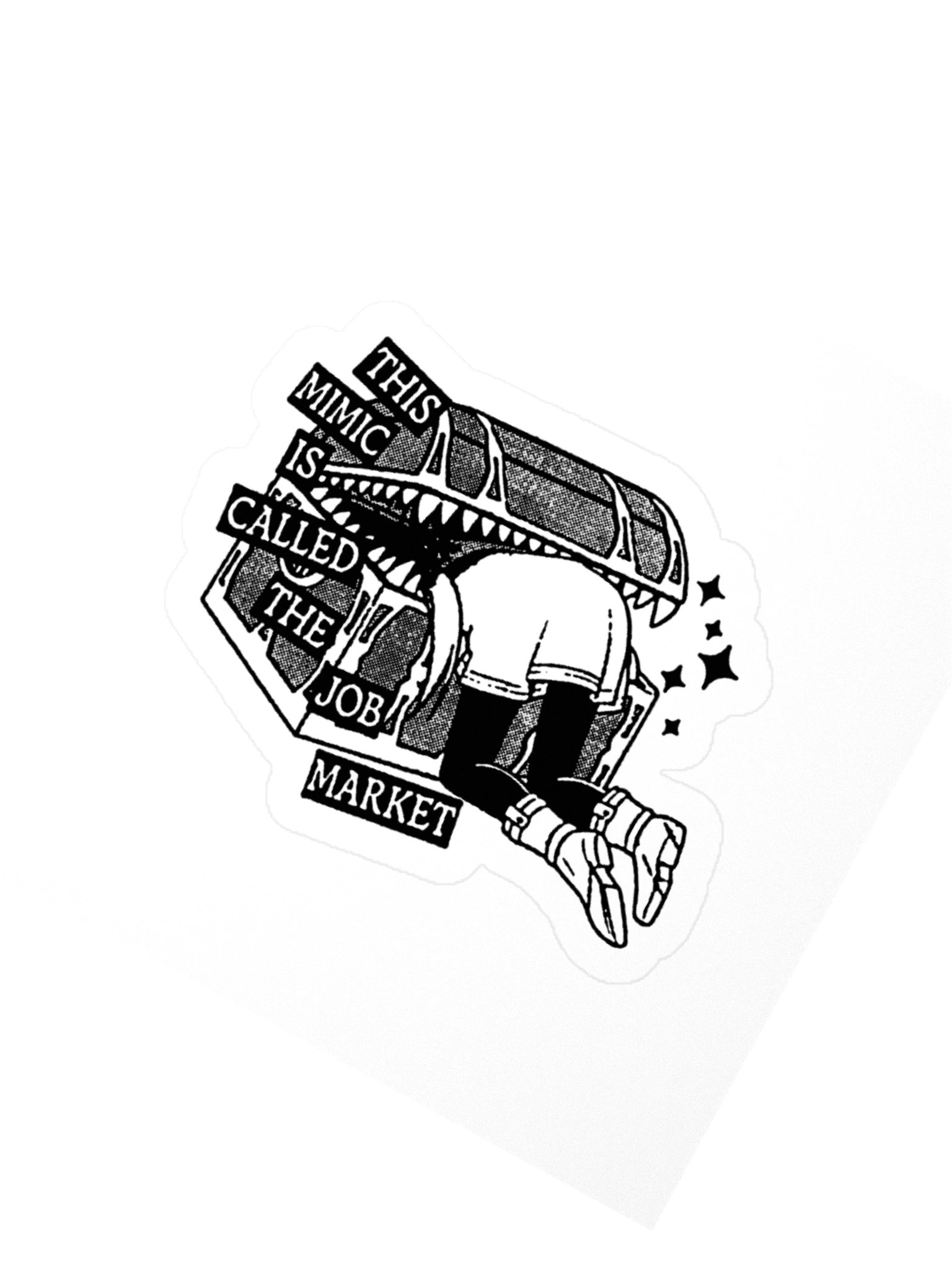 JOB MARKET ! STICKERS product image (2)