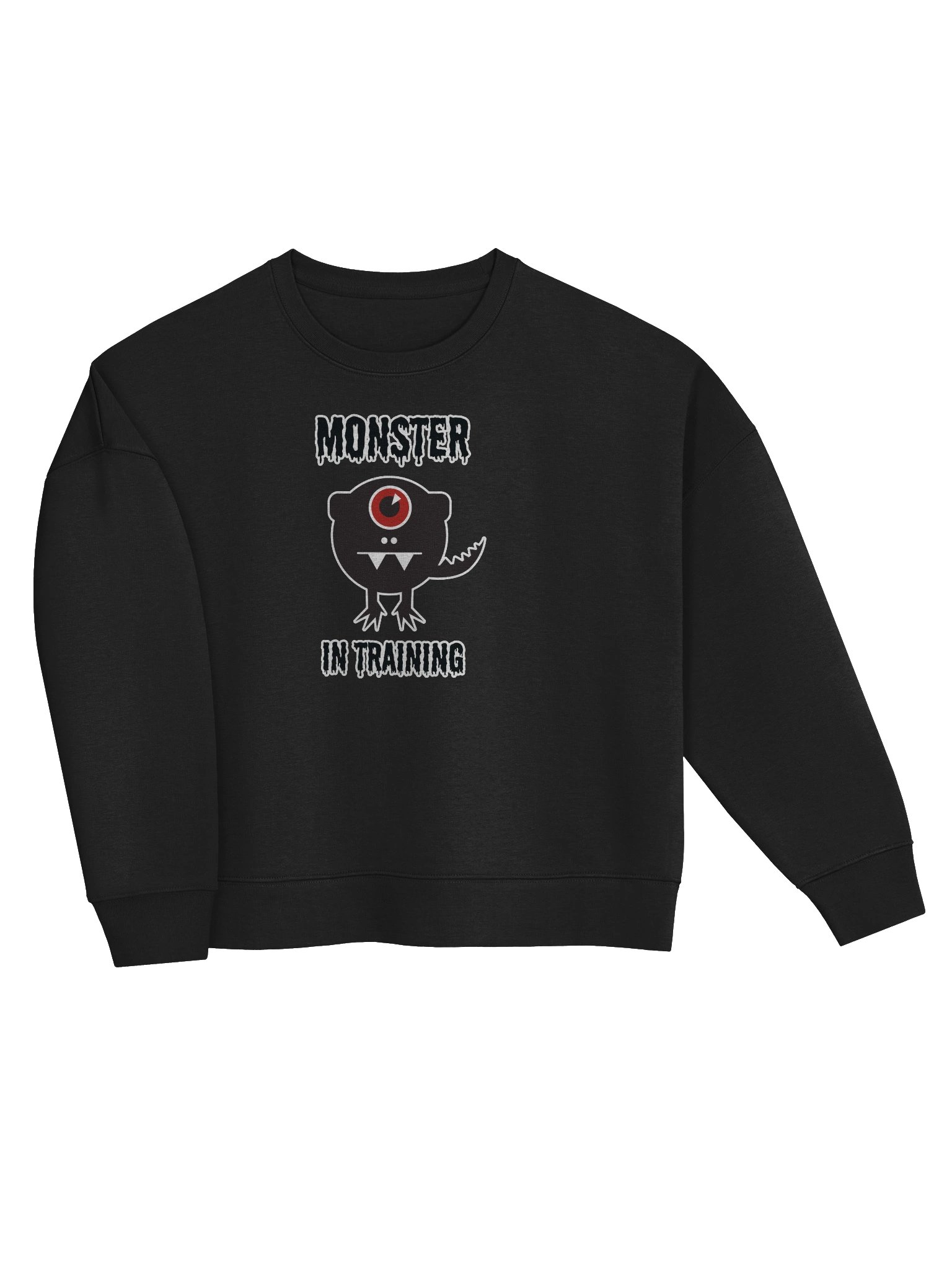 ECO Monster In Training Women's Organic Crew Neck Sweatshirt product image (14)