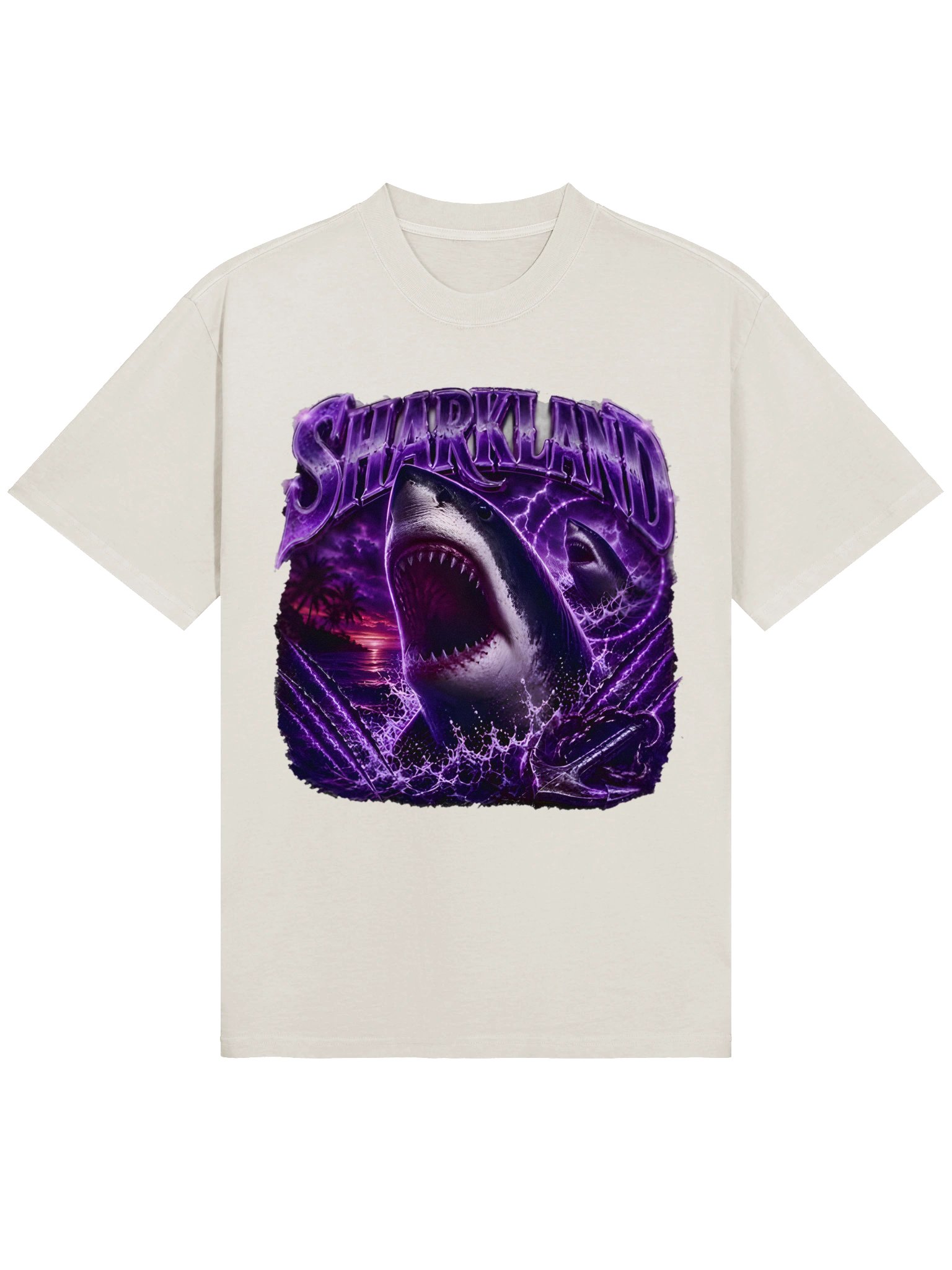 Sharkland Tee - Purple product image (1)