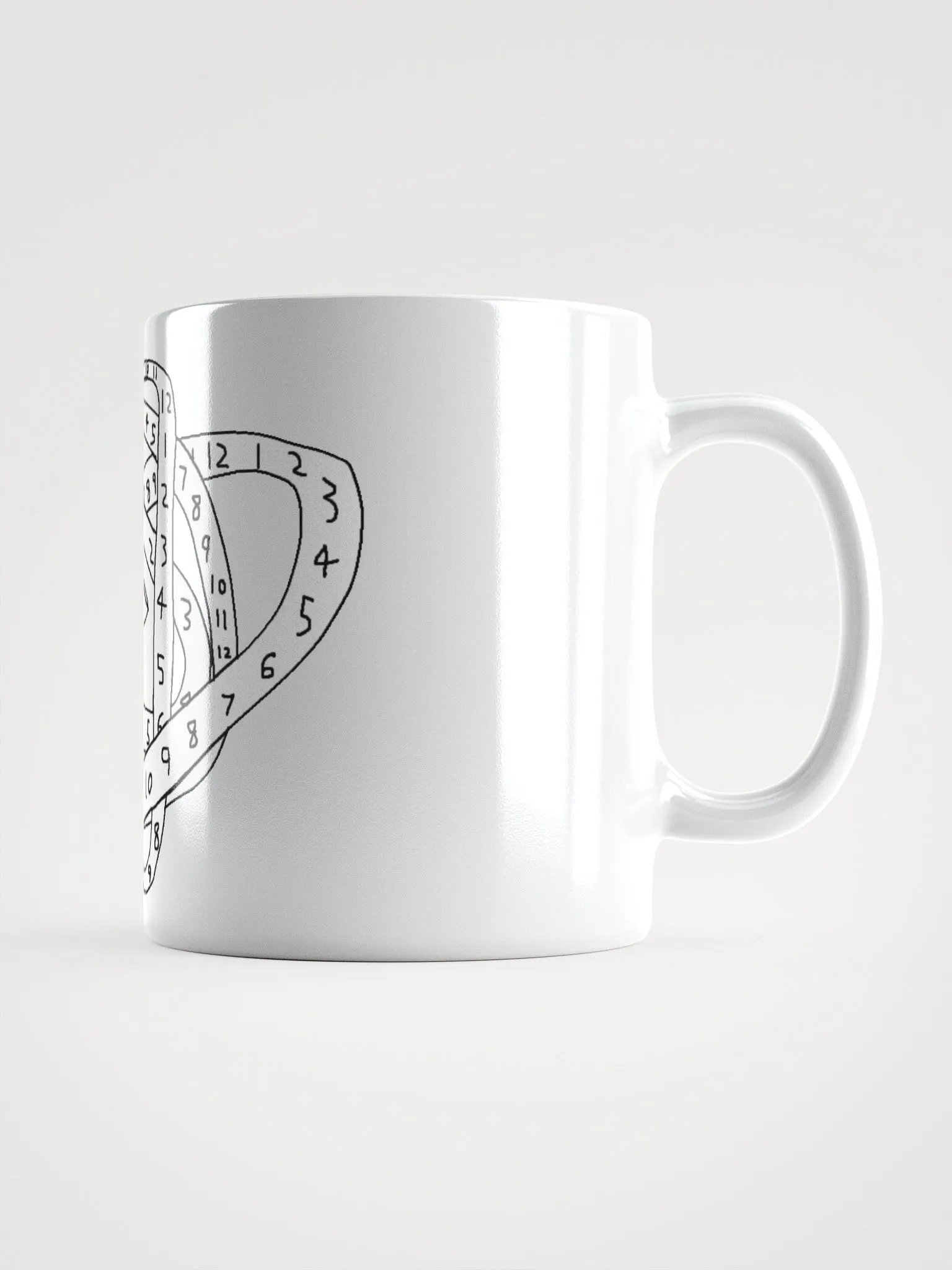 Biblically Accurate Clock Mug product image (2)