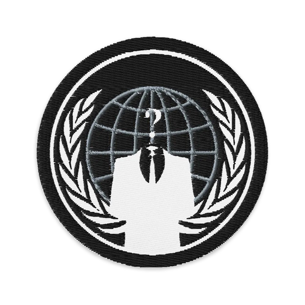 Anonymous Patch Gray & Black product image (1)