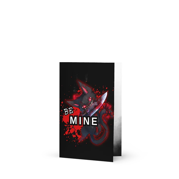 Purrfect Sweethearts | Be Mine – Horror Valentine Card product image (1)