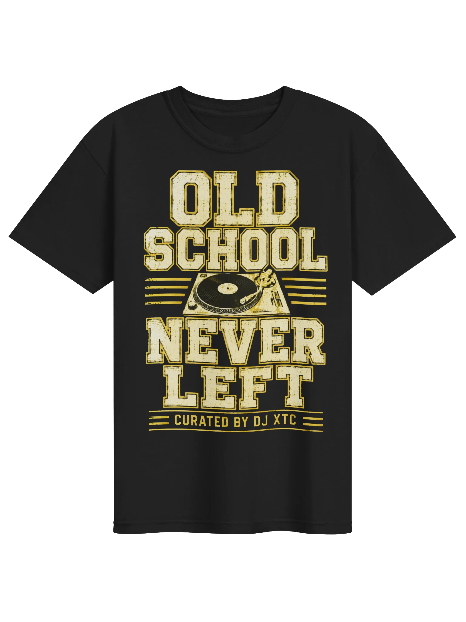 Old School Never Left T-Shirt — Curated by DJ XTC product image (1)