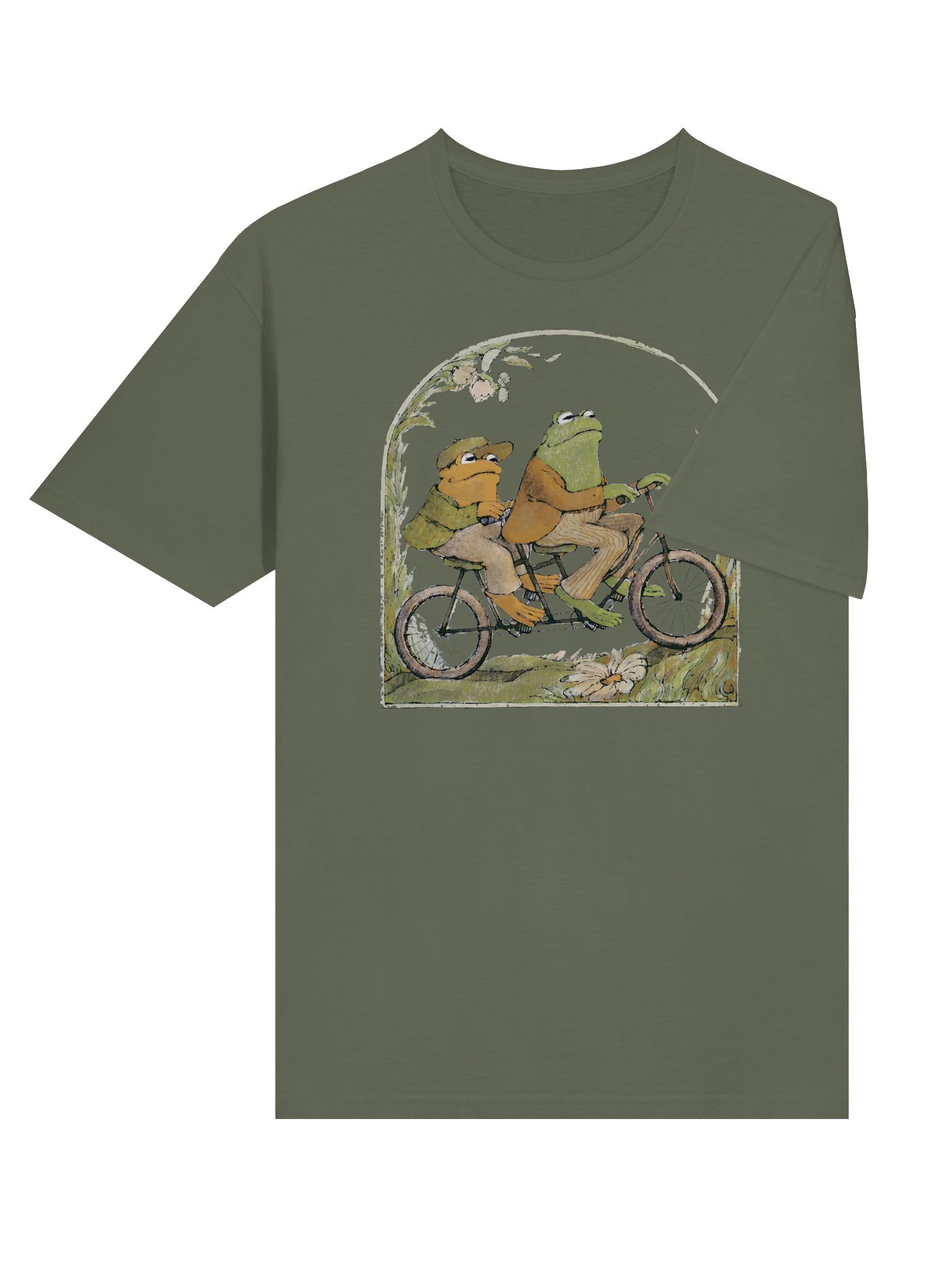Frog and Toad Bike Unisex T-Shirt product image (7)