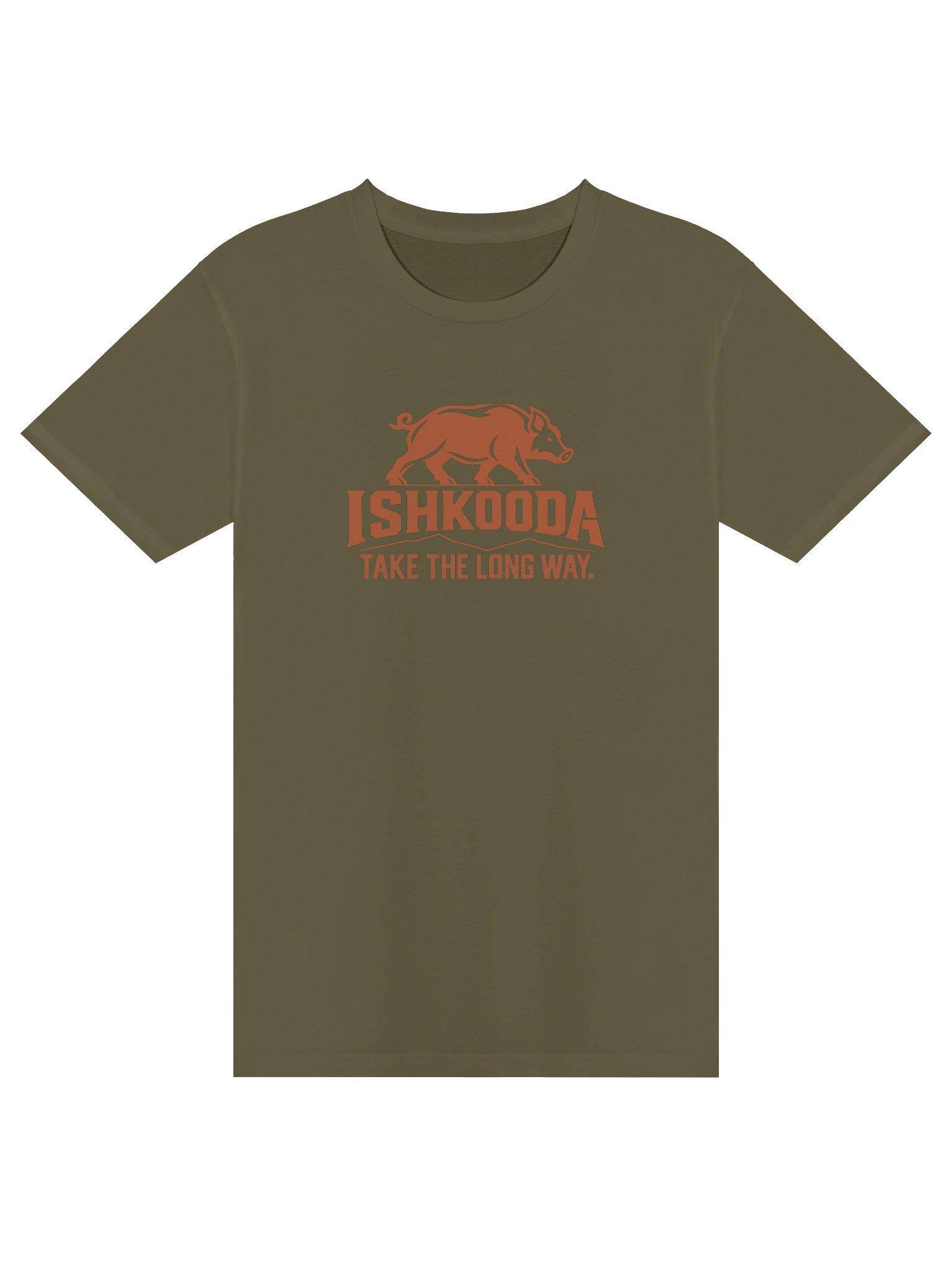 ISHKOODA Take the Long Way Boar Logo Tee product image (1)