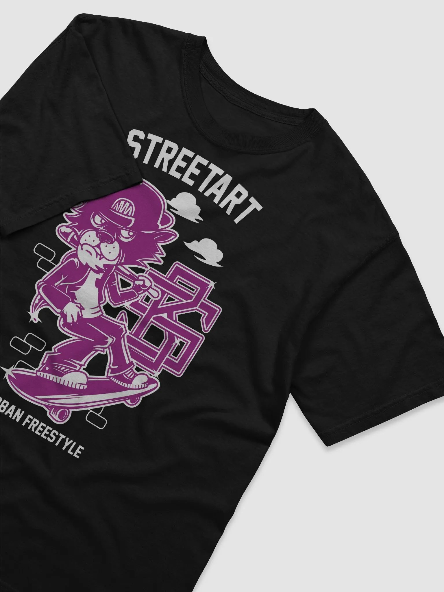 Panther Skater Street Art Tee product image (3)