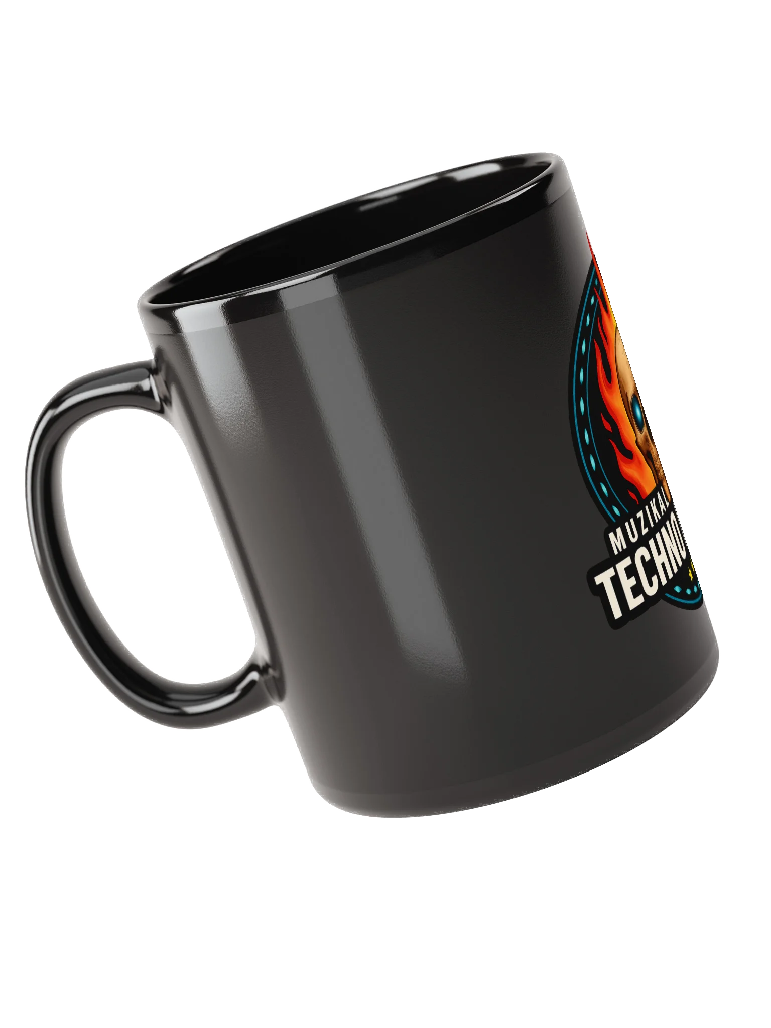 Techno Inferno Skull Mug product image (3)