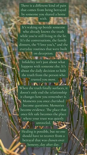 The hardest part isn’t just accepting what happened. It’s realizing the person you trusted most knew the truth while you were...