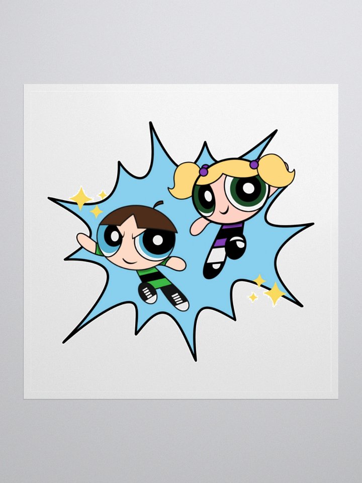 marisa & johnny bubbles stickers product image (1)