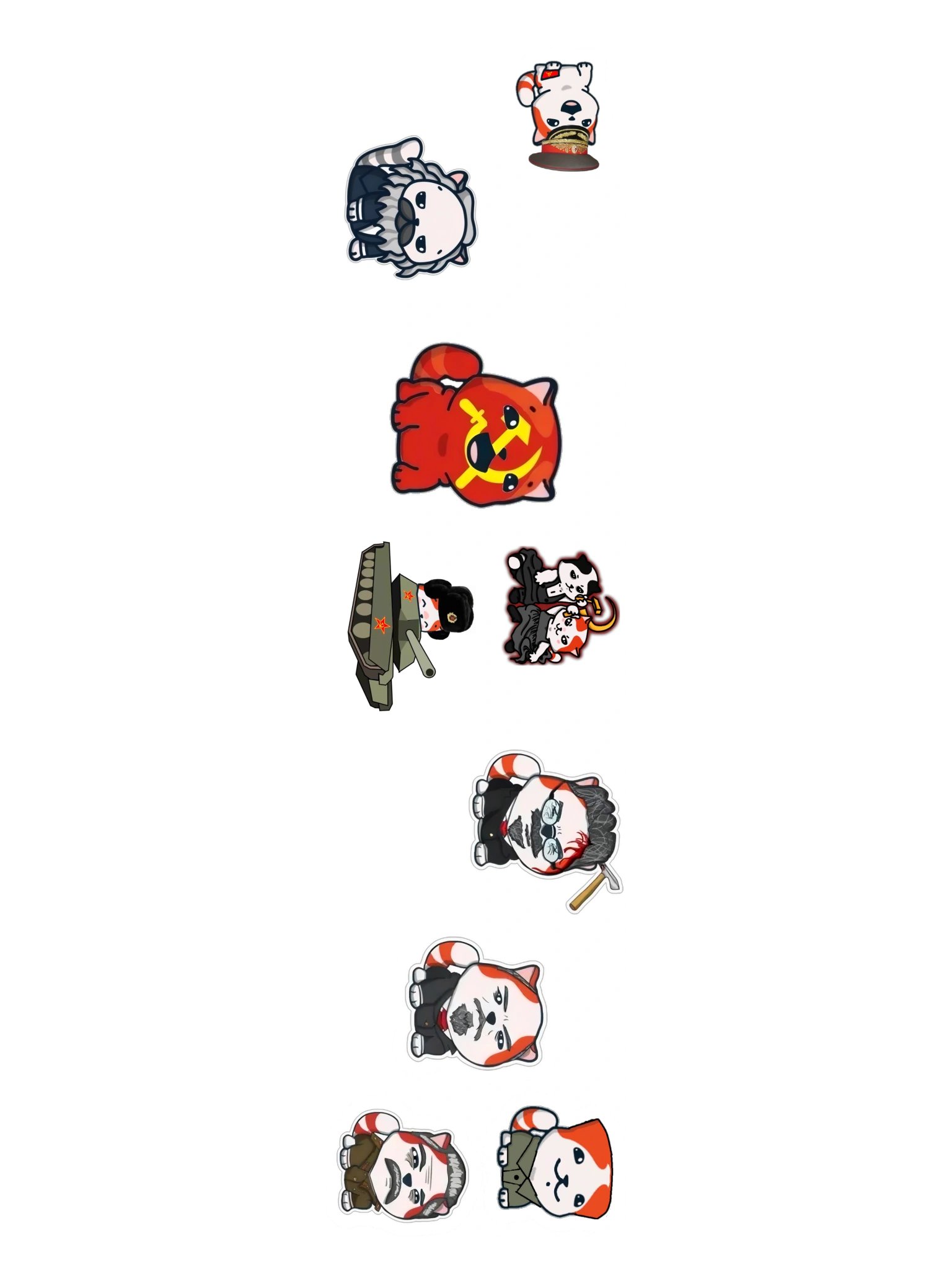 COMMIE Marsey Sticker Sheet product image (3)