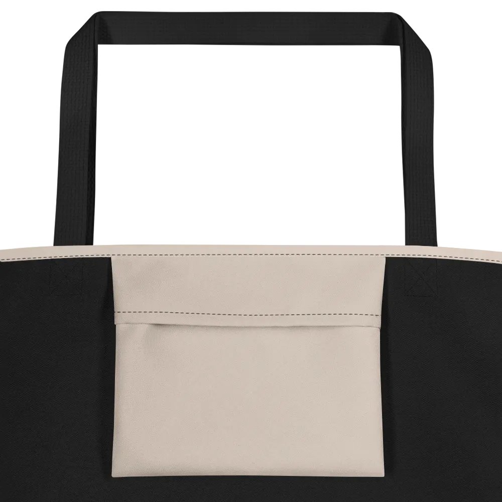 Large Tote Bag w/ Pocket LTFB0105 product image (2)
