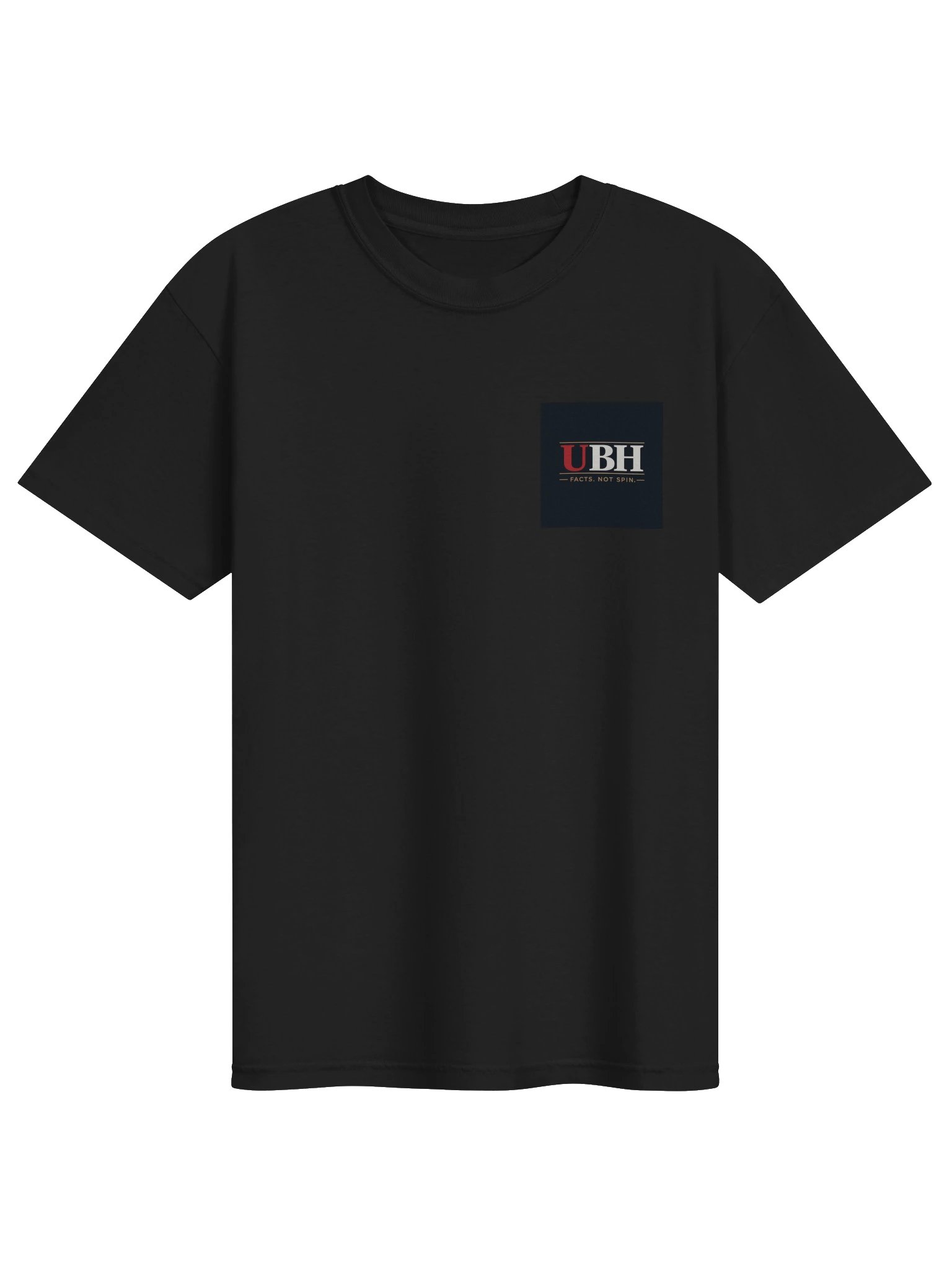 I Survived Cable News TV Panic-Meter Tee - Back Print with Pocket Logo product image (1)