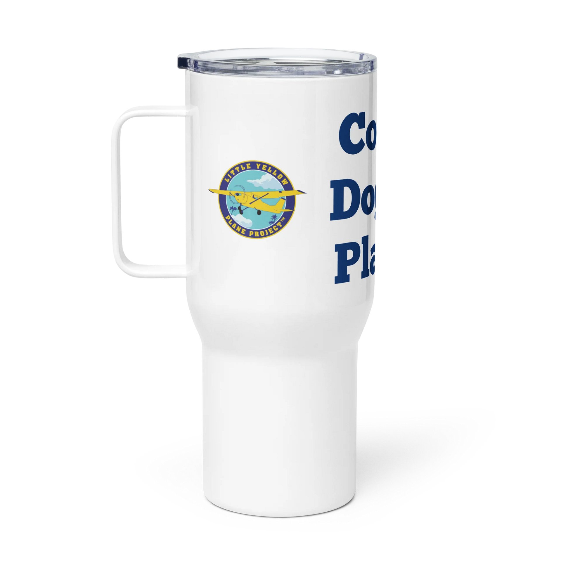 Coffee, Dogs, and Planes Travel Mug product image (1)