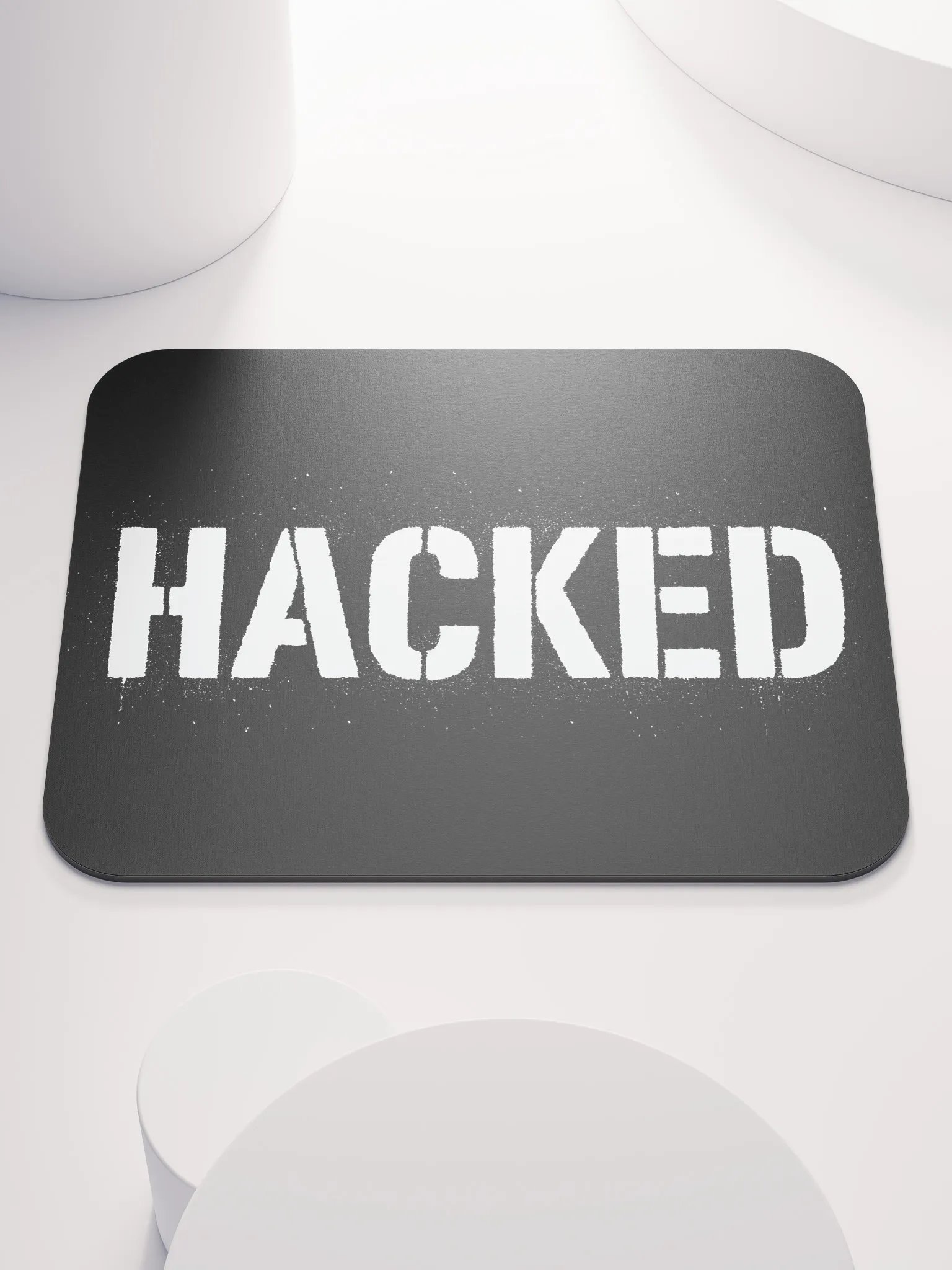 Hacked Mouse Pad Black product image (1)