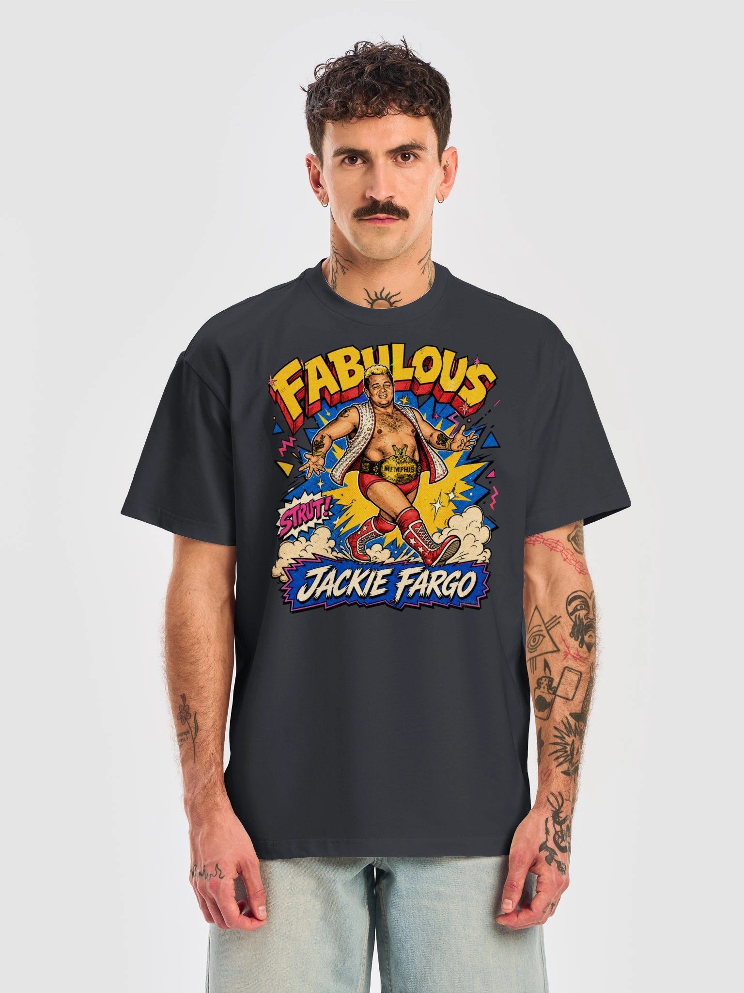 JACKIE FARGO RETRO STREETWEAR TEE product image (13)