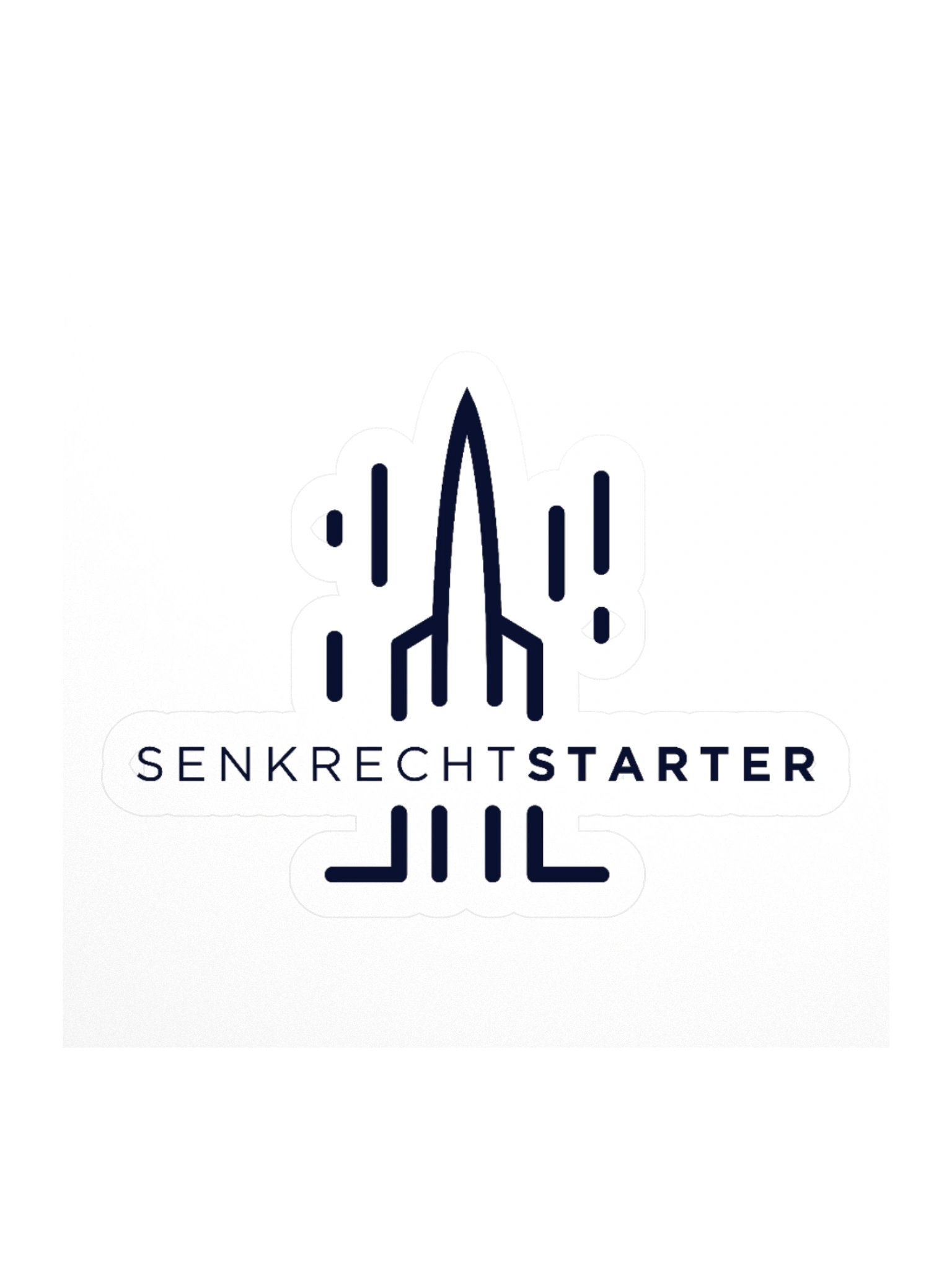 SENKRECHTSTARTER Sticker product image (4)