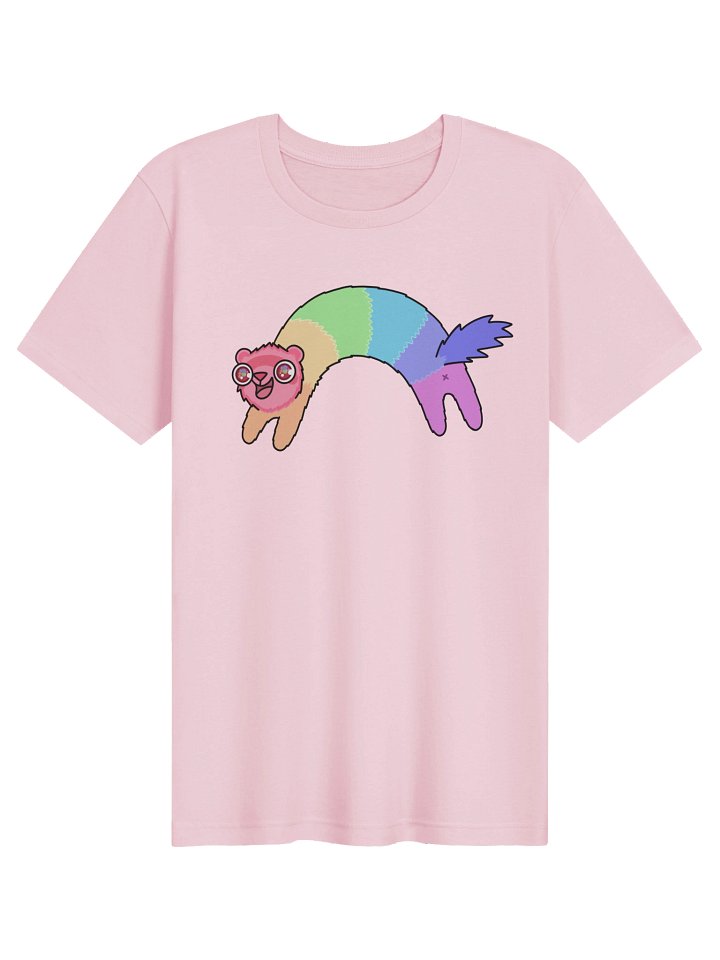 Rainbow Ferret | Unisex T-Shirt product image (1)