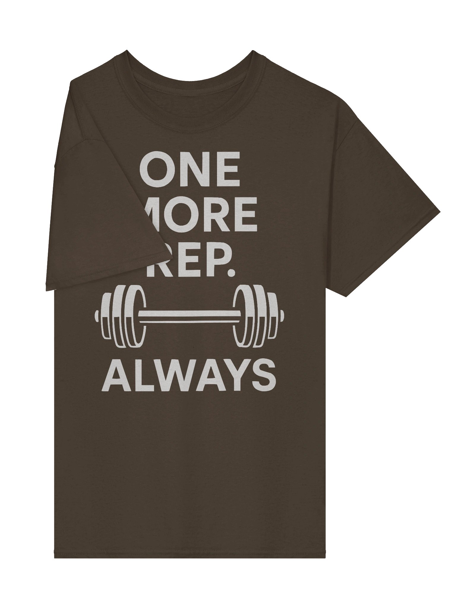 “One More Rep – Motivational Gym Tee” product image (4)