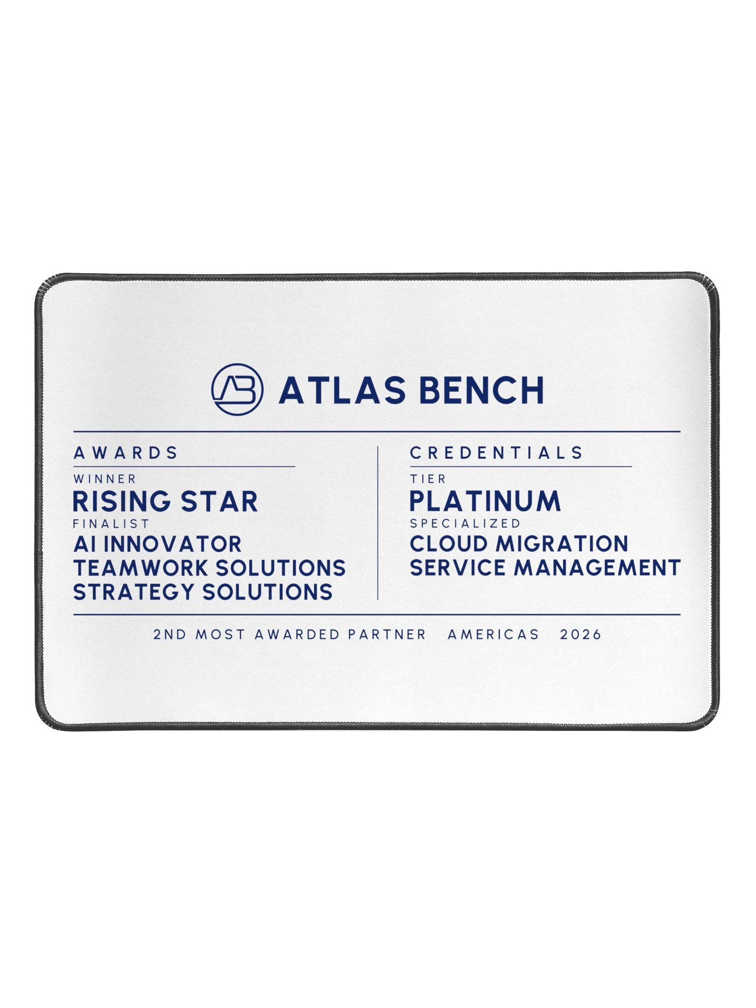 Atlas Bench Desk Mat product image (1)