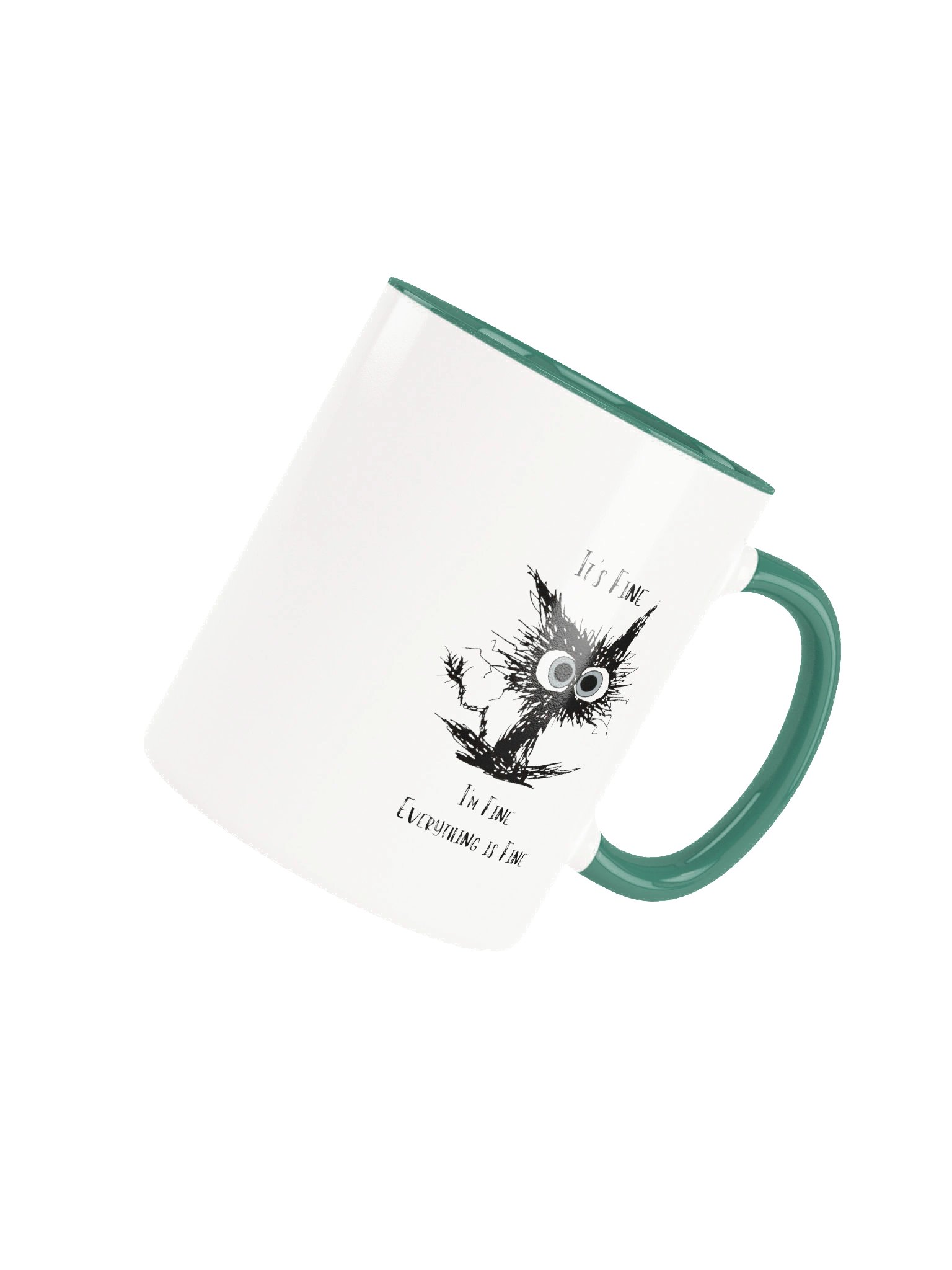 I'm Fine Funny Cat Mug product image (4)