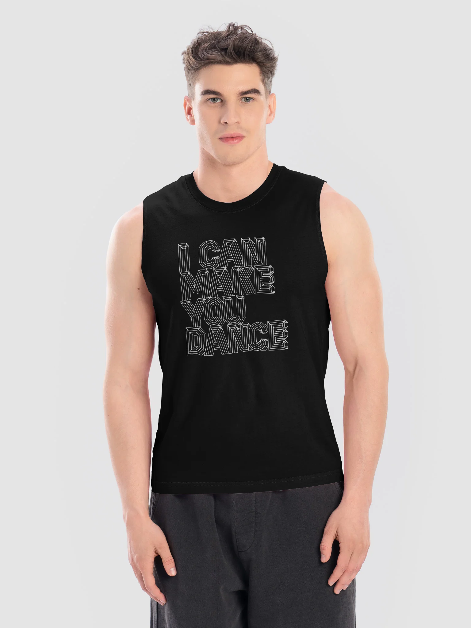 I CAN MAKE YOU DANCE (UNISEX Muscle Tee) product image (2)