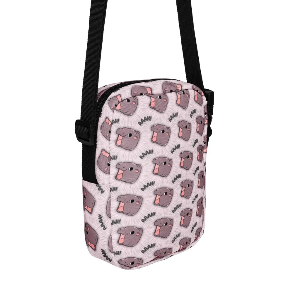 MOODENG'S PINK AAAH! UTILITY CROSSBODY BAG! product image (2)