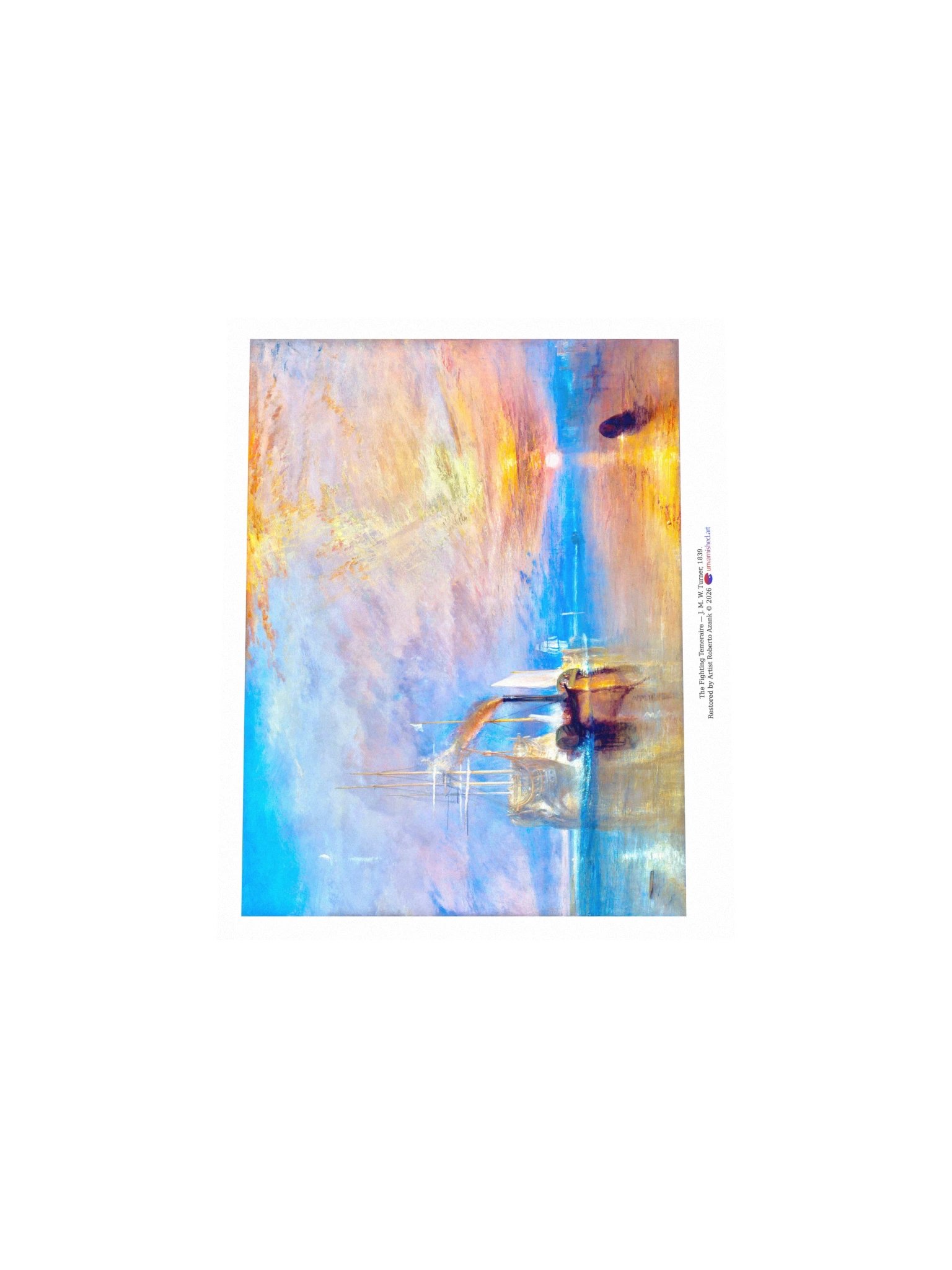 The Fighting Temeraire — Small Poster product image (4)