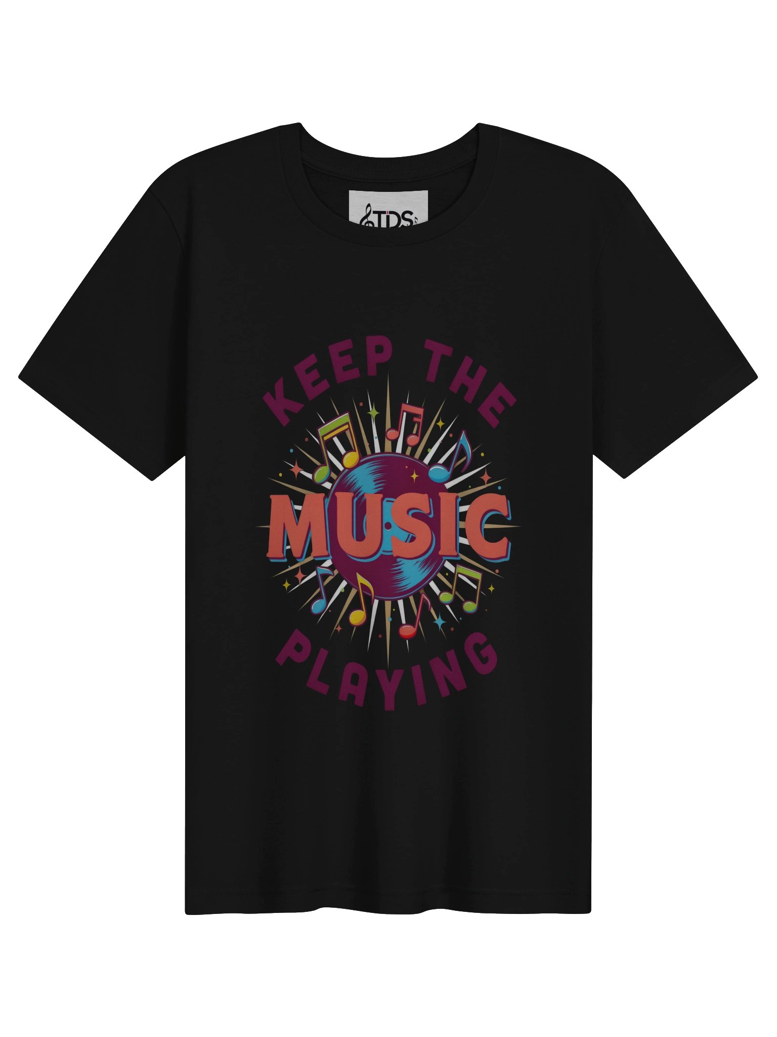 Keep the Music Playing Vinyl Tee product image (3)