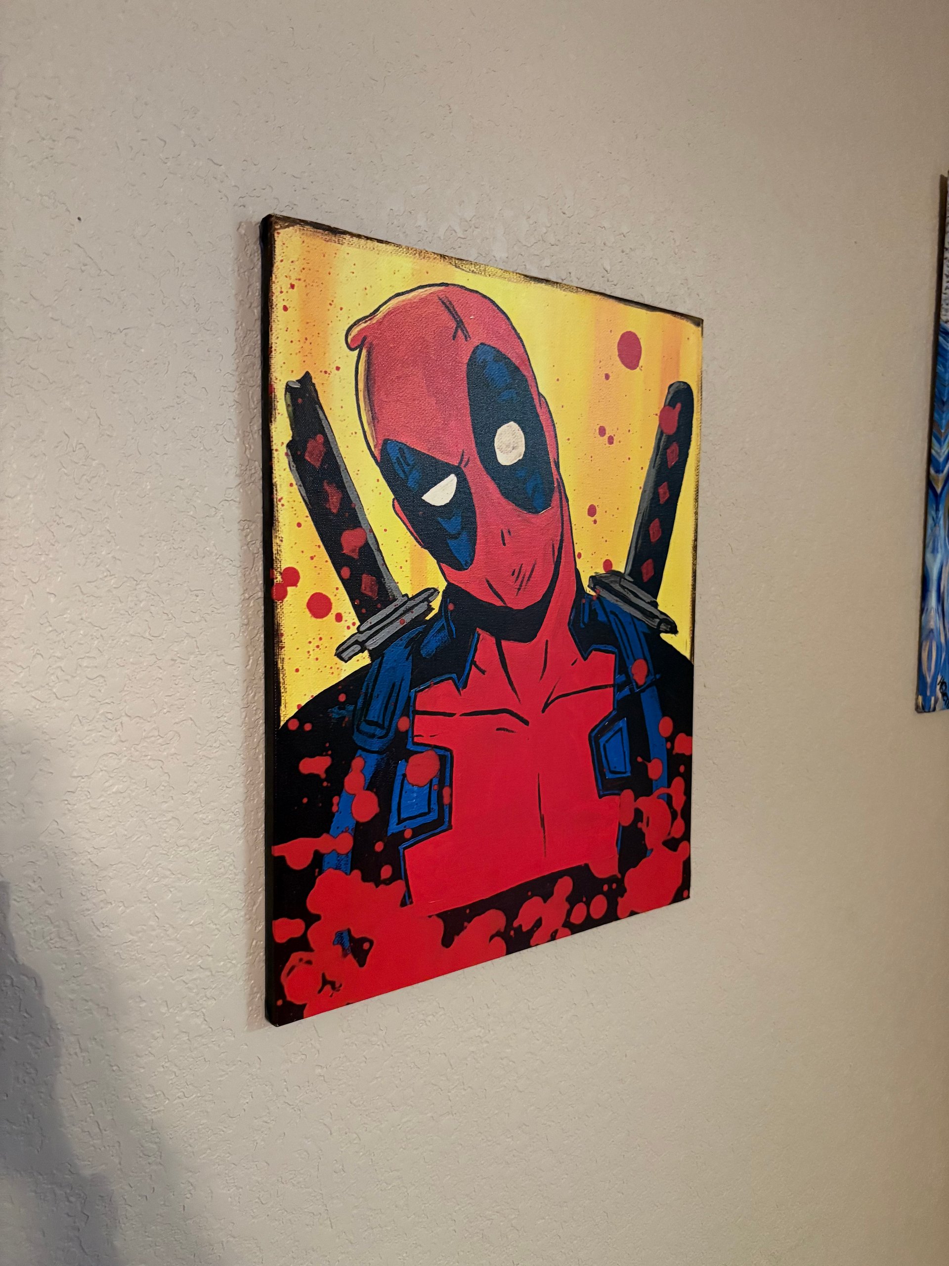 Canvas Print DeadpoolHead-cocked product image (2)