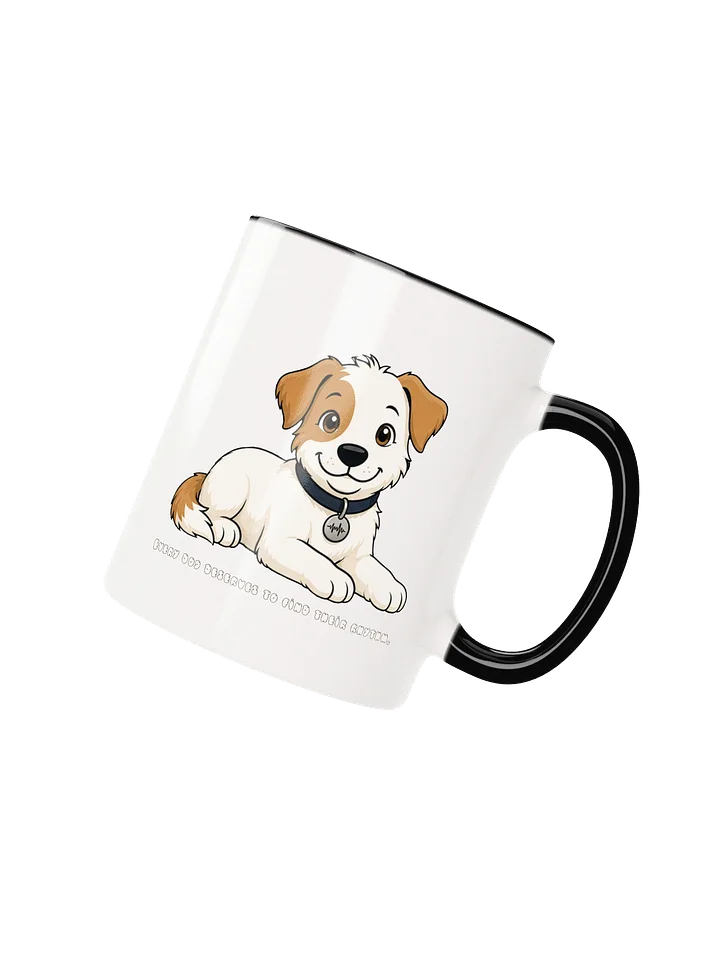 Sonance Dog Ceramic Mug with Colour Inside (Laying Down) product image (2)