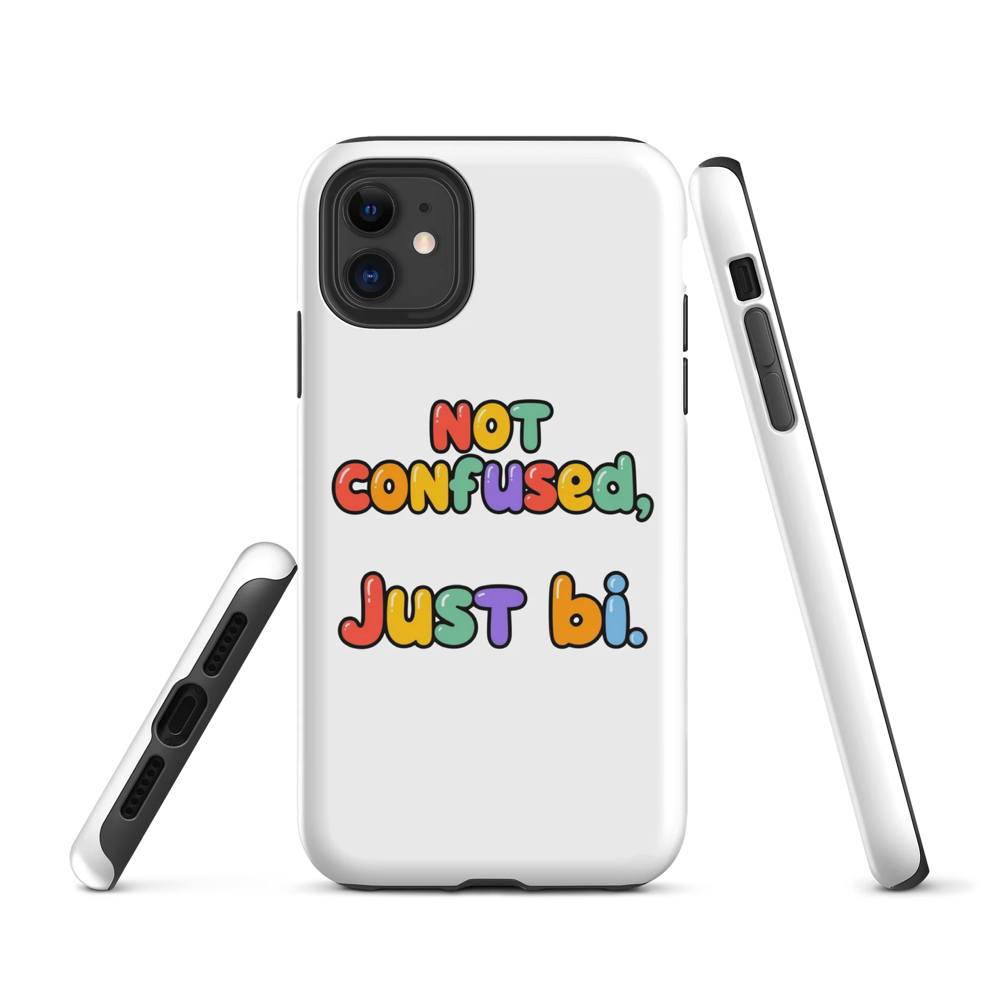 Not Confused. Just Bi iPhone® Case product image (1)