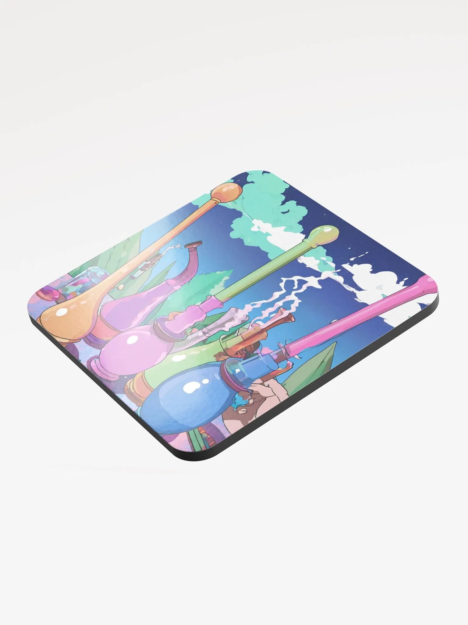 Vibrant Bong Cork Coaster Set product image (3)