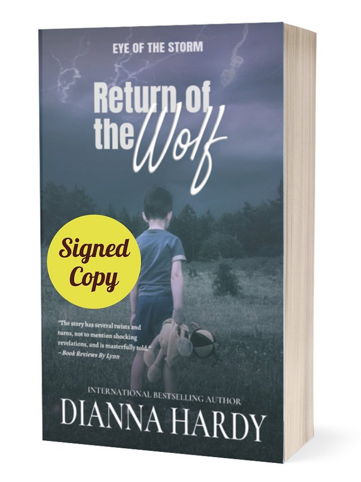 Return of the Wolf (Eye of the Storm, 4) - Signed Paperback product image (1)