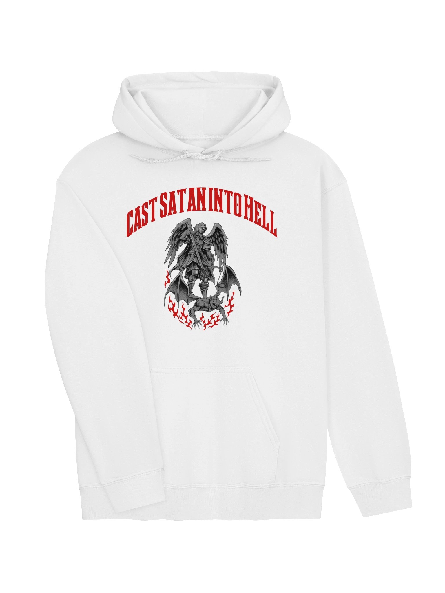 Cast Satan into Hell Metacore Saint Michael NEW - Hoodie front product image (24)