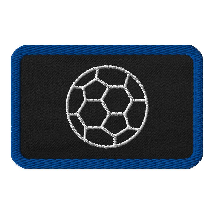 Soccer Ball Embroidered Patch product image (1)