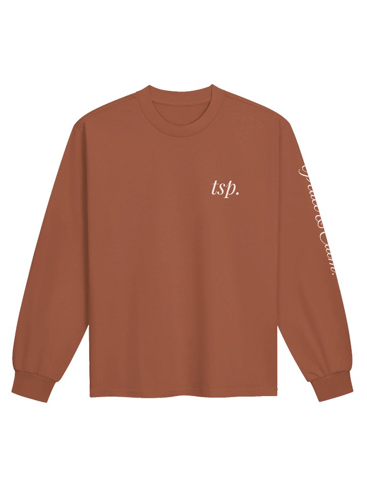Peace & Calm Crew Long Sleeve Tee - Cozy Fall Edition product image (1)