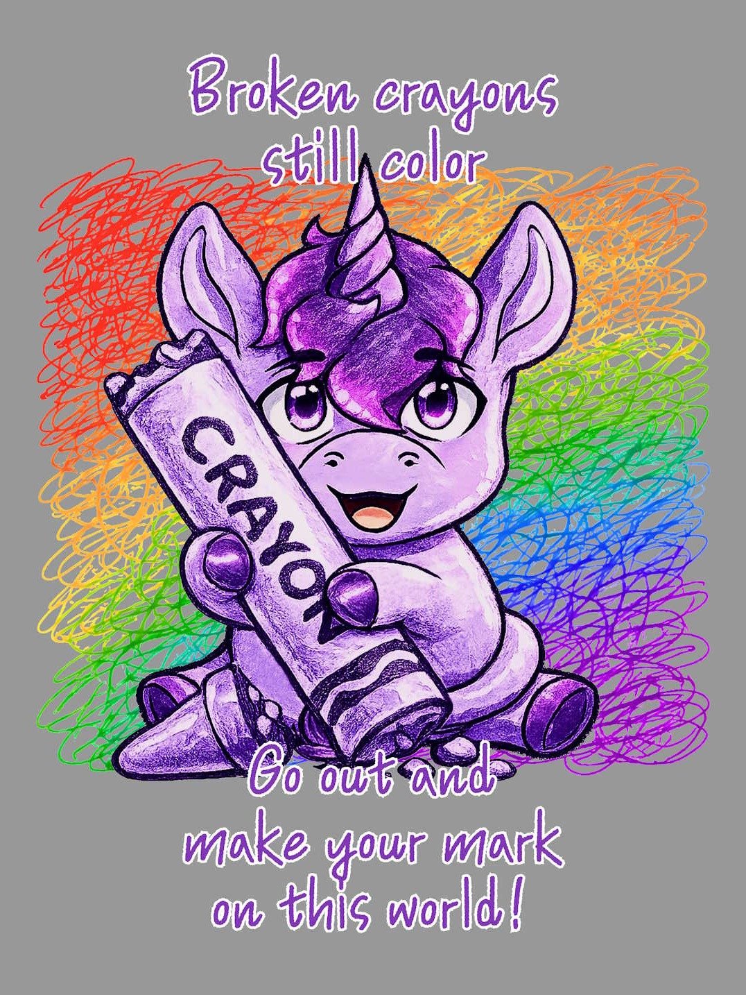 Broken Crayons Blanket product image (1)