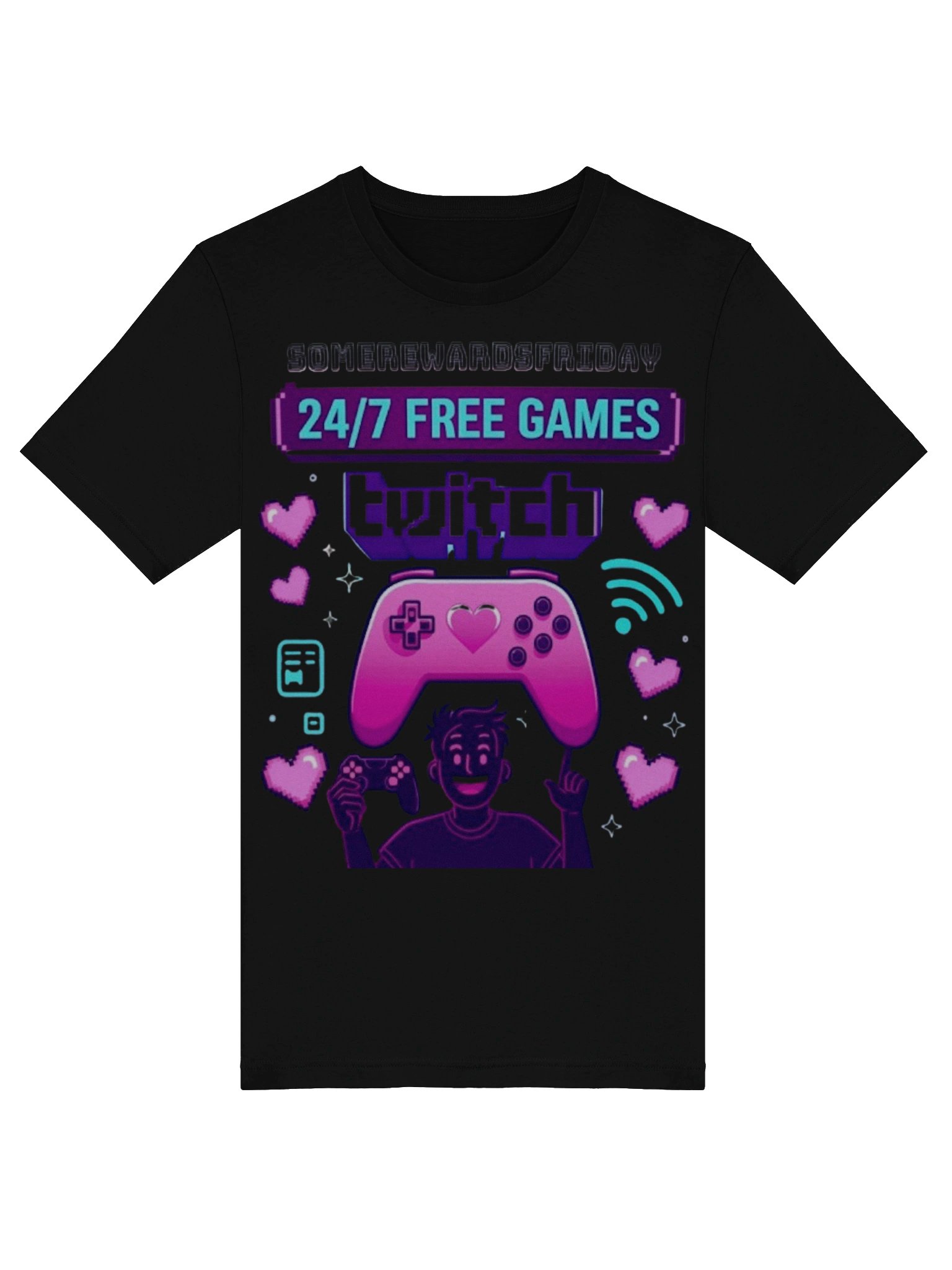 someRewardsFriday Valentine SS T-Shirt product image (5)