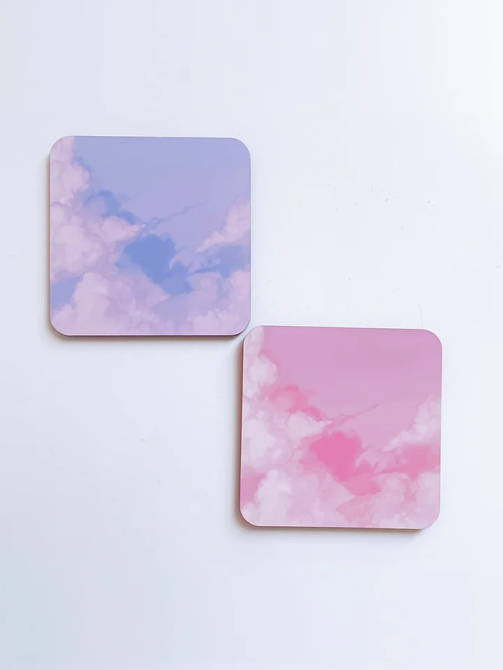 pink skies // coaster product image (2)