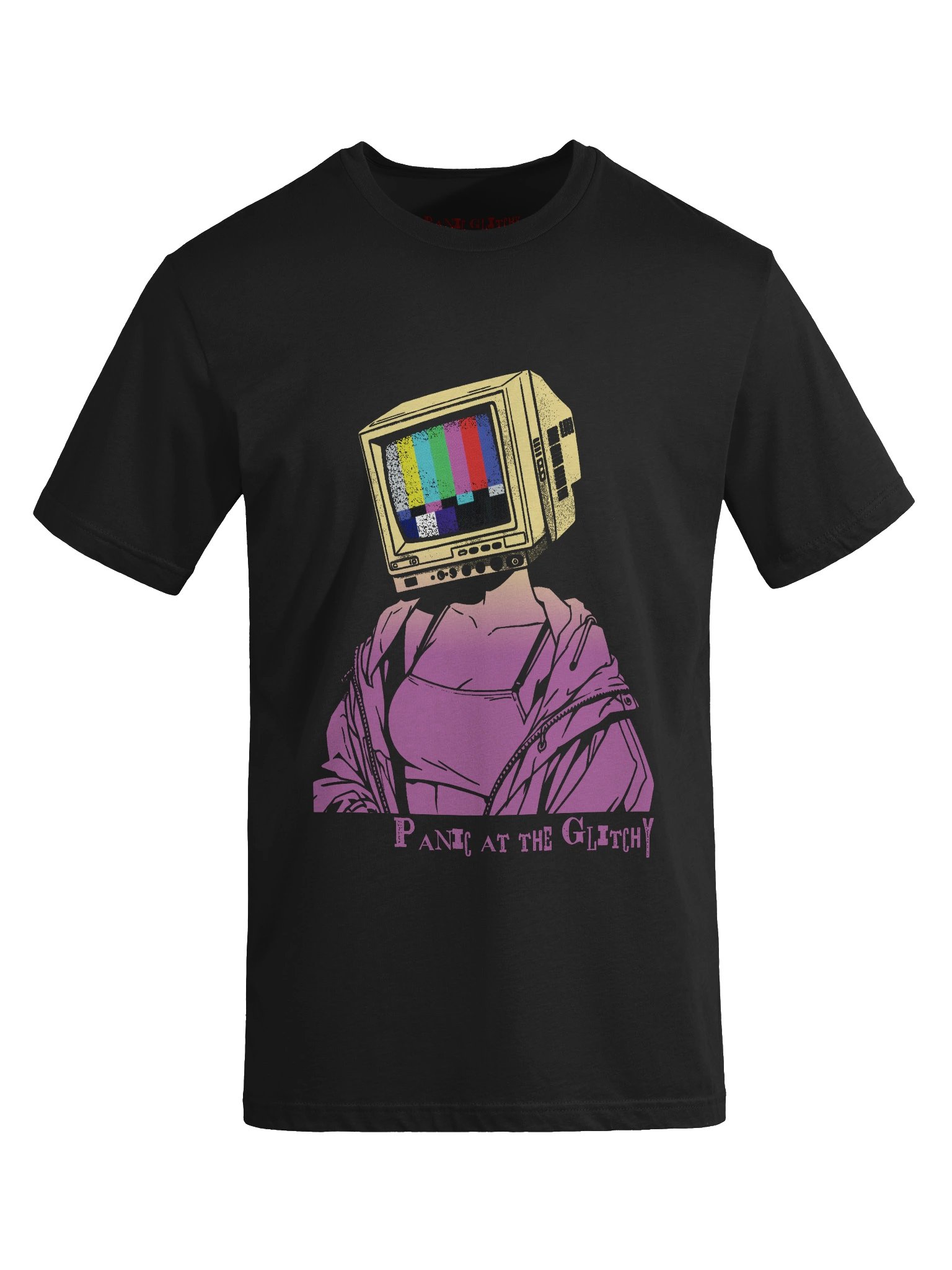 Will Be Televised Panic at the Glitchy Supersoft Tee product image (9)