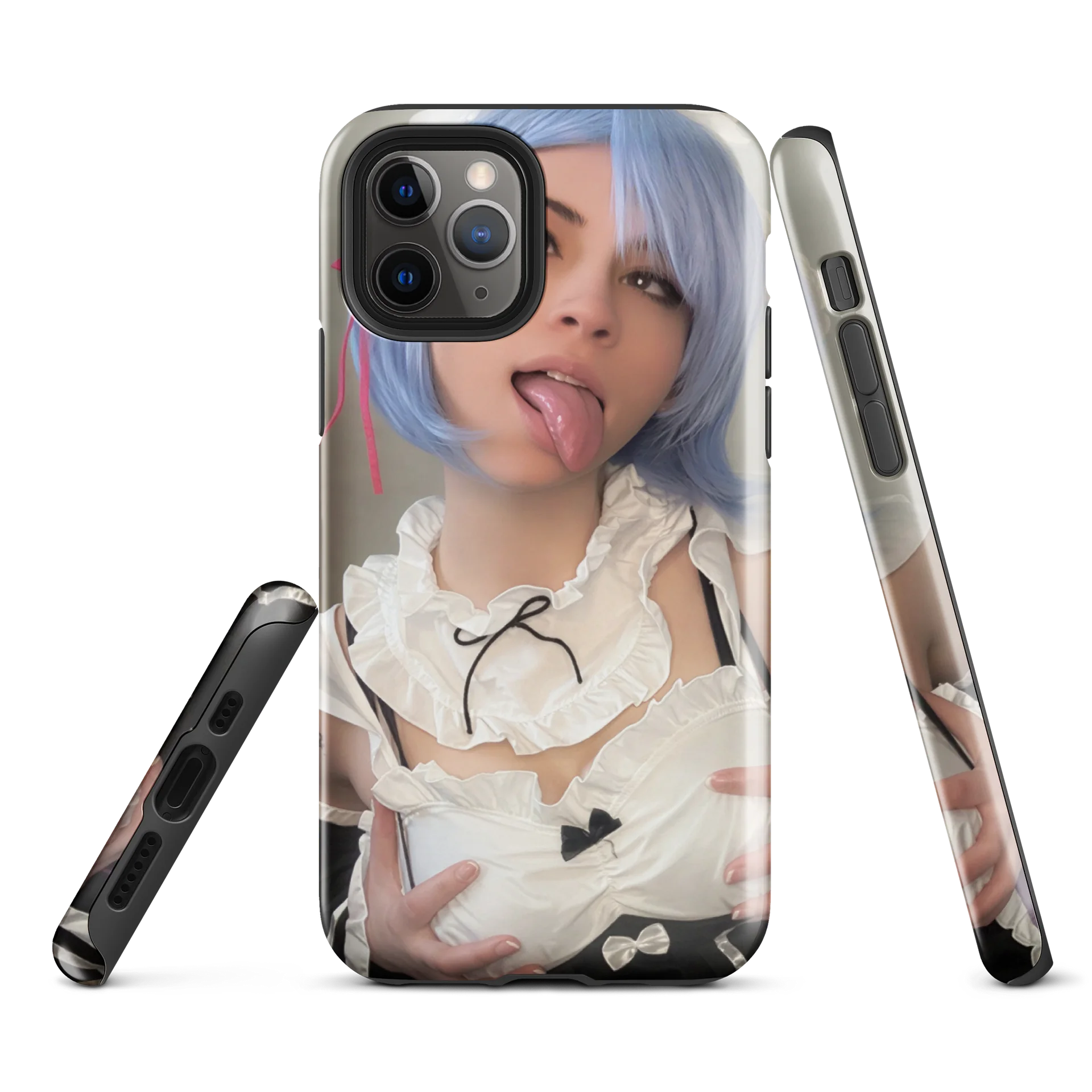 Cosplay Corner – Kamii_0124 as Rem from Re:Zero Stunning Cosplay Tough Case for iPhone® product image (3)