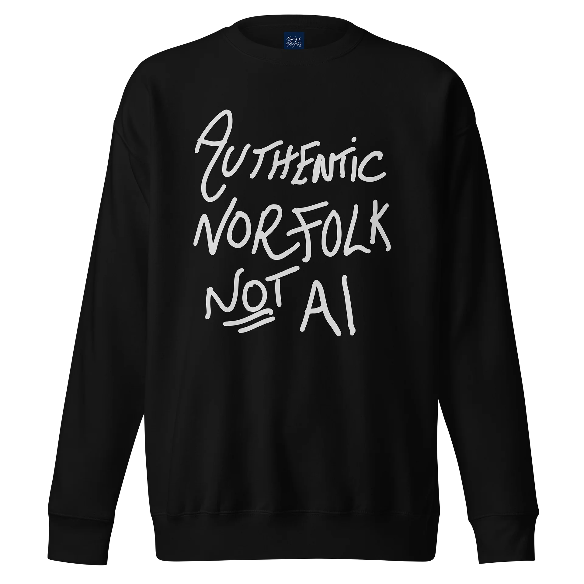 Authentic Norfolk. Not AI. Premium Sweatshirt product image (13)