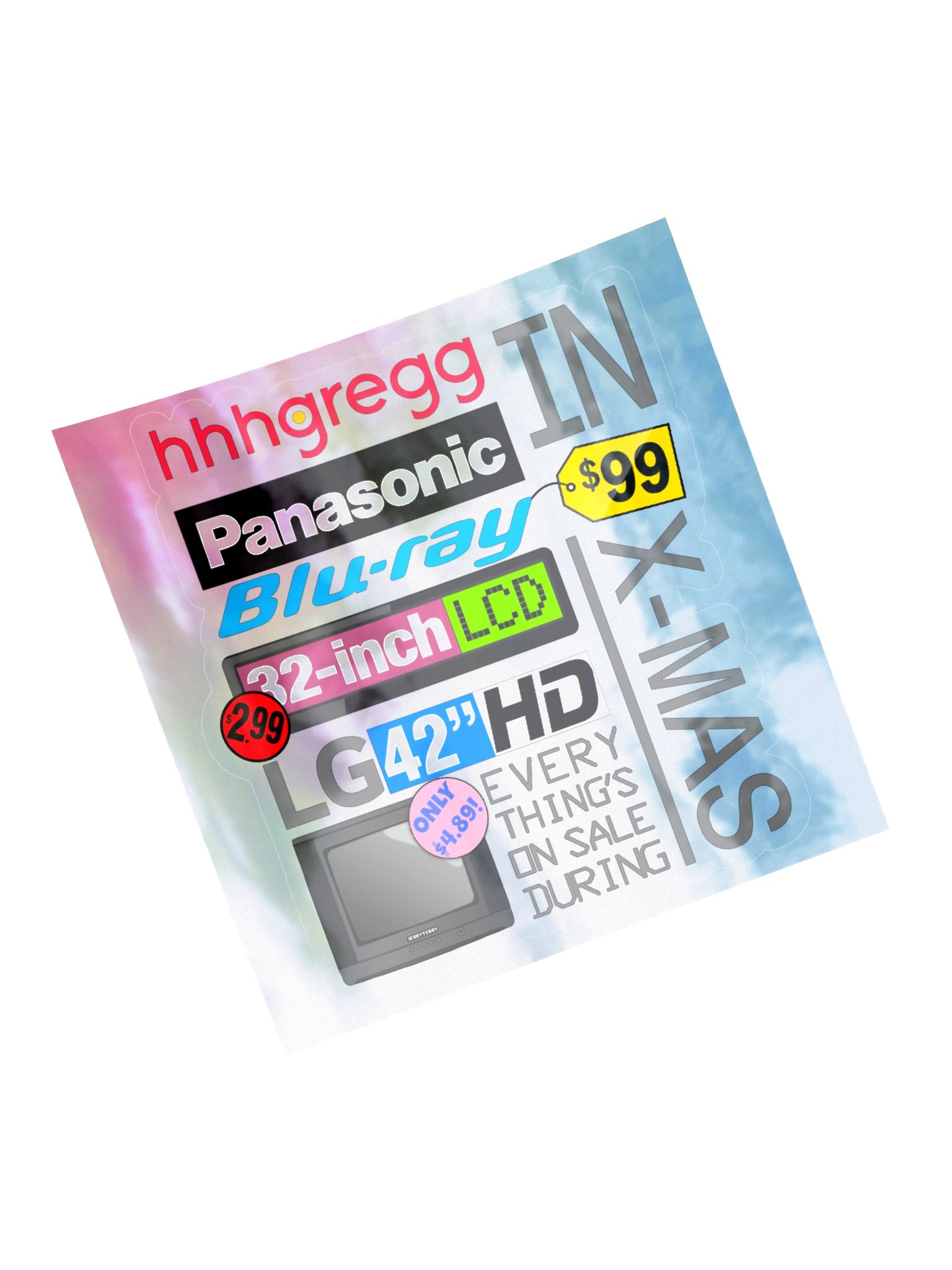 "ReDoin" Holographic Sticker product image (13)