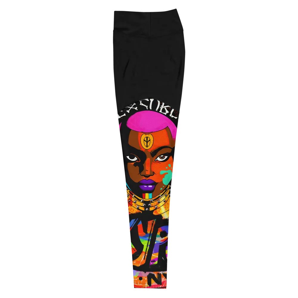 FunkyPunk All Over Print Leggings product image (4)