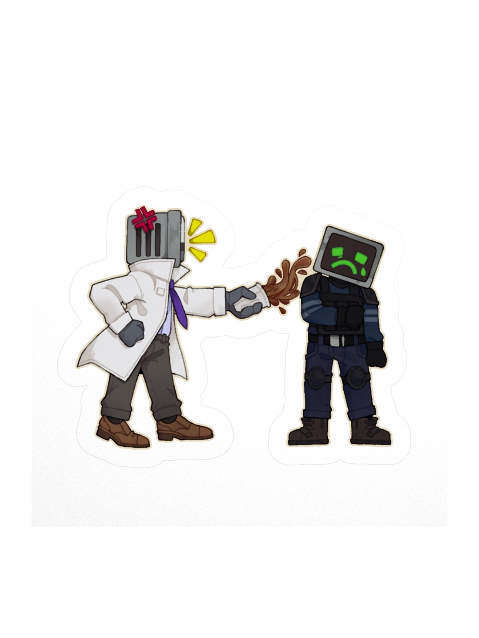 Scientist Apollo Coffee Sticker product image (3)