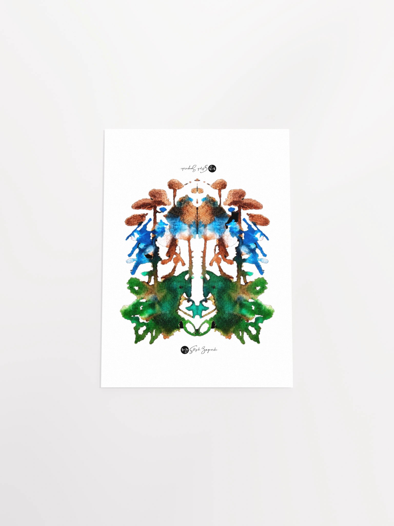 Bob Ross | Inkblot Print product image (6)